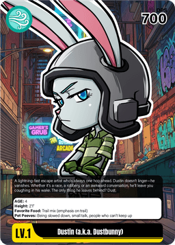 Dustin (a.k.a. Dustbunny)